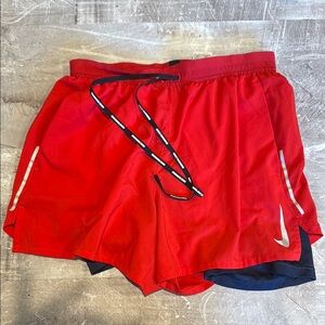 Nike Men's Red Running Shorts